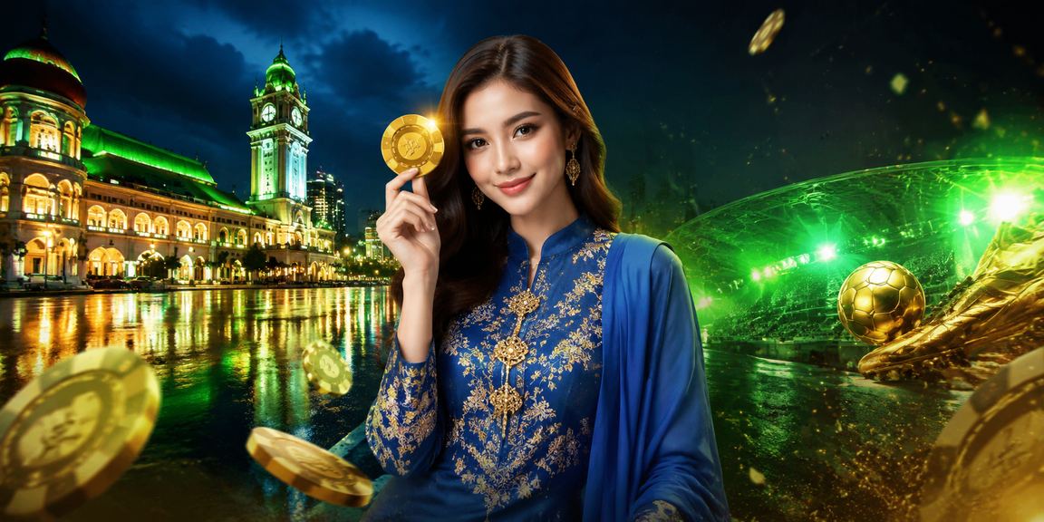Promosi Hari Raya di 918 dengan bonus selamat datang bertemakan baju kurung tradisional
